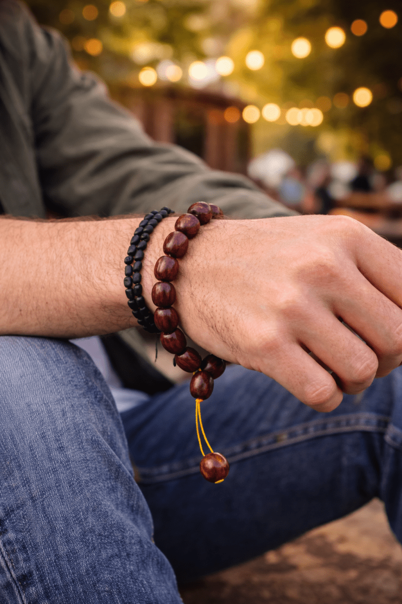 Evcikuş Kokulu Andız Tespih 17’lik – Doğal Ağaç Tesbih, Hafif, Şık ve Ferah Kokulu🎁 “Hediyelik” - evcikus